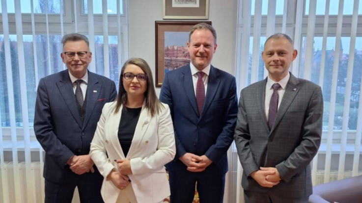 Spotkanie w Urzędzie Marszałkowskim Województwa Kujawsko-Pomorskiego