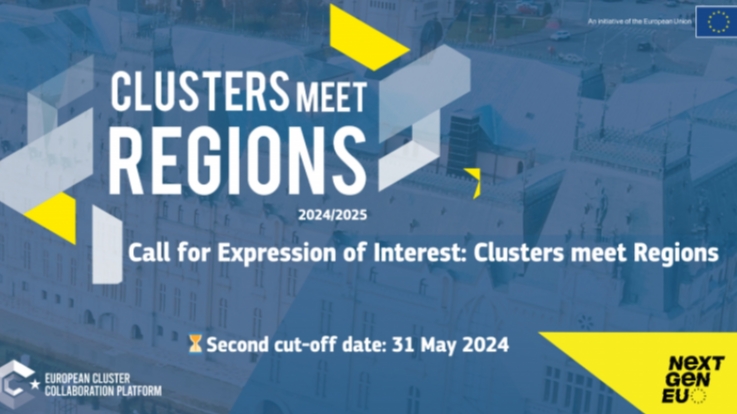 Clusters meet Regions open call